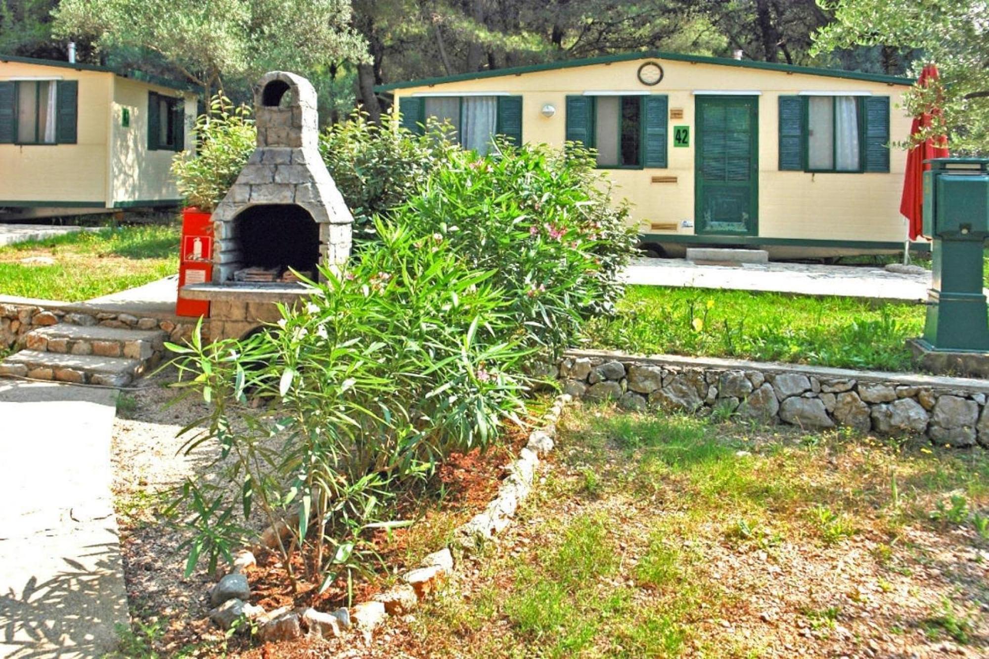 Mobile Homes In Camp Kovacine, Cres, With Long Pebble Beach 外观 照片